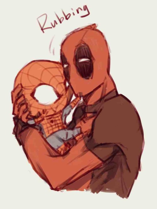 ermegerd206:  Since everyone seems to love Spideypool HERE’S SOME MORE, YOU LOVELY SHITS :D