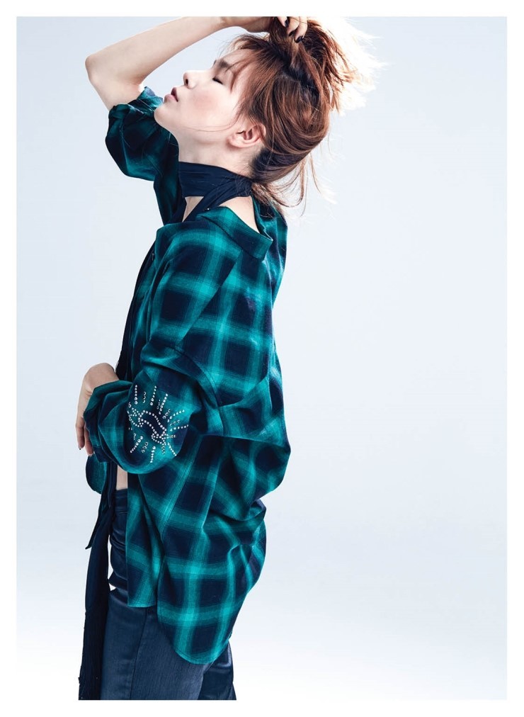 koreanmodel:  Jin Jung Sun for Plac x Han Hye Yeon collaboration