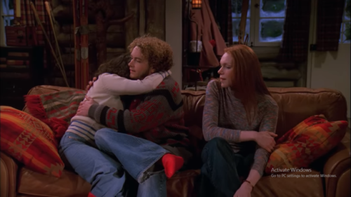 Bonus: The first time we see Steven and Jackie hugginSteven Hyde in Every Episode → 1.13 - Ski Trip