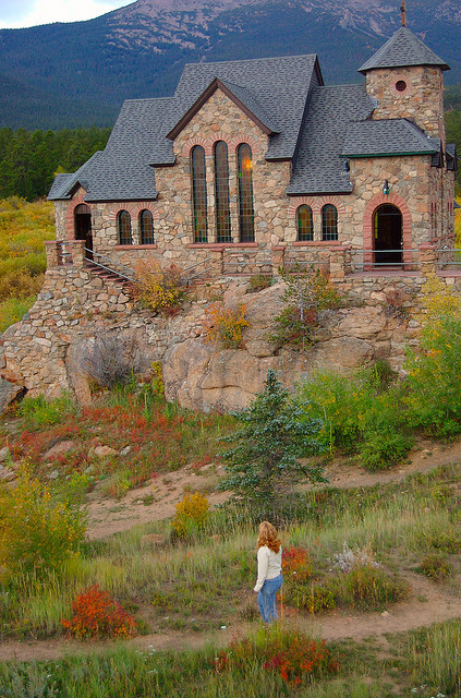 The Chapel on the Rock in St. Malo, Colorado, USA