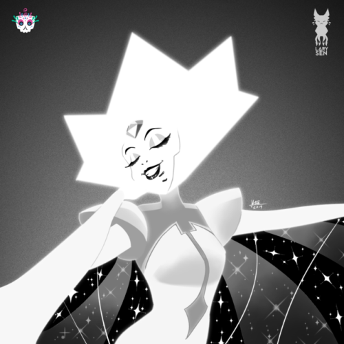 Hello Starlight!I wanted to draw White Diamond for a while. I loved Steven Universe’s season finale 