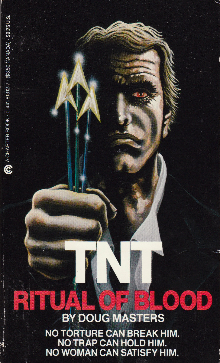 TNT: Ritual Of Blood, by Doug Masters (Charter, 1986).From Ebay.ANTONY NICHOLAS TWIN