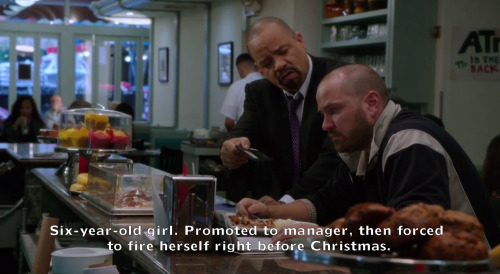 liartownusa:Ice-T Law &amp; Order SVU Part II