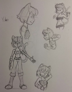 My character sheet for Yuko, one of the characters