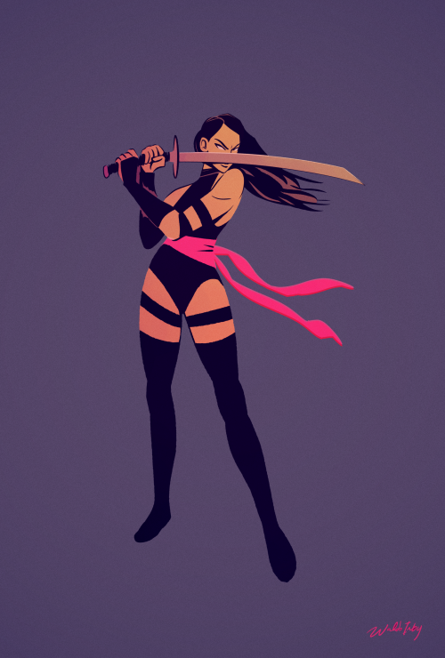 waldoirby: (day 97) Psylocke! (Kwannon)Psylocke’s character history is… insane. A deeply racially pr