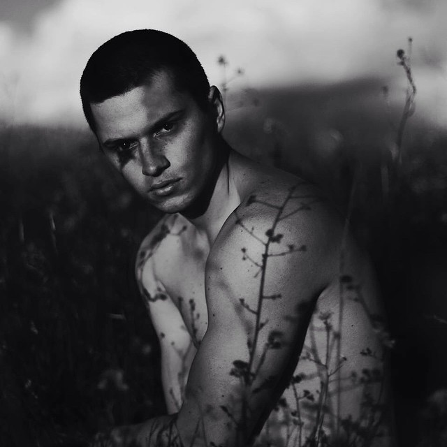 sean-clancy:  Self portrait by Alex StoddardA quiet moment in the flowers on yesterday’s