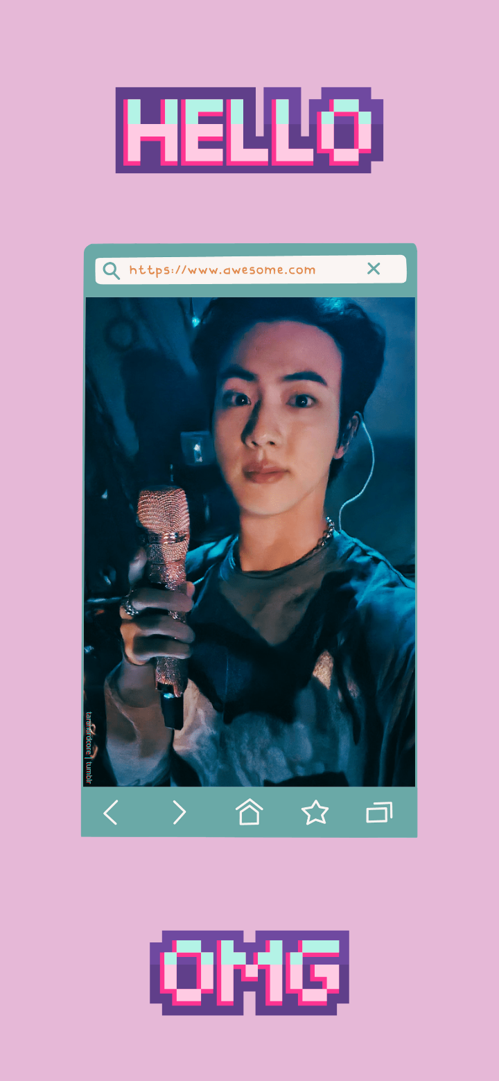 Special Set Of Wallpapers Celebrating Jin's Birthday.
