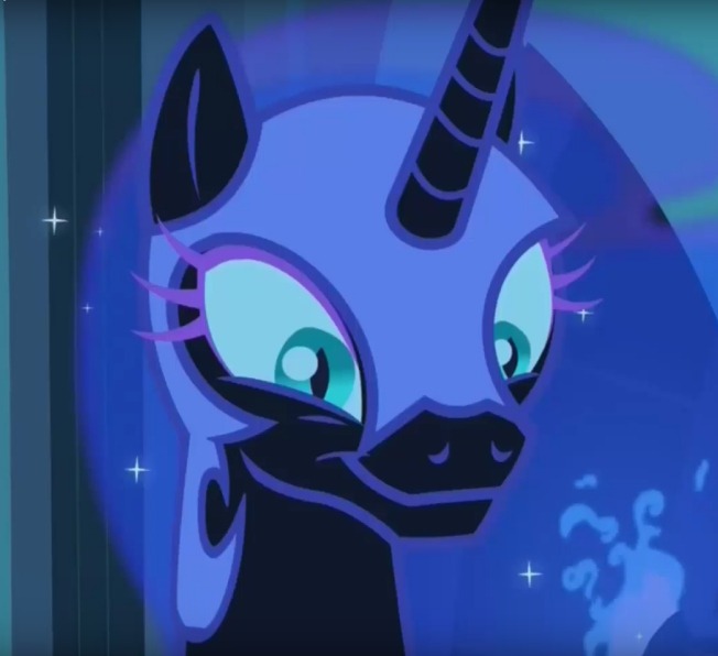 sparkleee-sprinkle:  okay but can we just actually appreciate Nightmare Moon from
