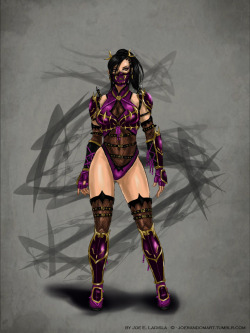 Joerandomart:mortal Kombat X:  Fatal Gemini Pack *Fan Made Concept Art* Mileenaa