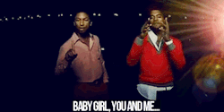 optimistic-ambitions:  look how she get to me she might be nothin to you but she the shit to me 