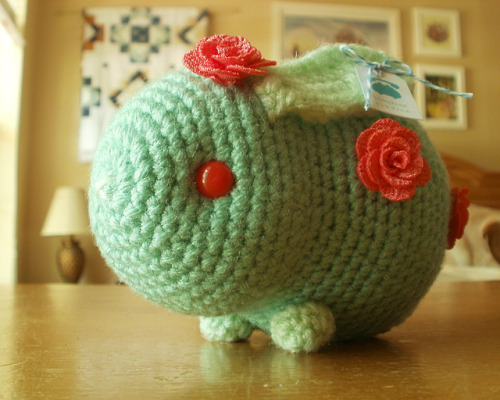 bluephone:a cute custom bun!
