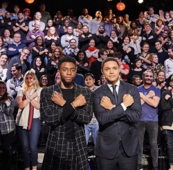 romanoffsbite:  Chadwick Boseman on The Daily Show (03/01/18)