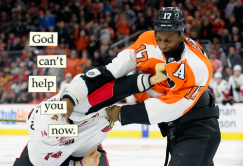 hyggles:philadelphia flyers x troubled birds