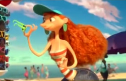 slbtumblng: artdevil91:  I found a bit more footage of the thick red head from the short “Inner Workings” that’s supposed to play before Moana. This footage was found playing during an interview with Breakfast Television Toronto.  Here’s the video