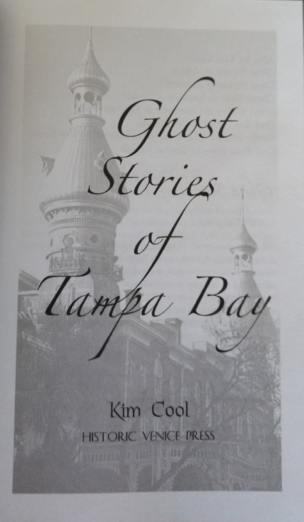 Happy Title Page Tuesday: Alumna Autograph Edition!(Cool, K. (2007). Ghost Stories of Tampa Bay. Ven