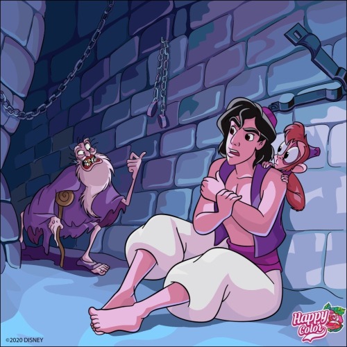 floridianfireflyfaith: Happy Color app Aladdin collection - Part 1/??