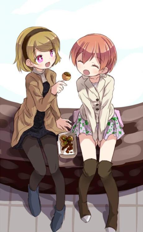 ✧･ﾟ: *✧ more panaboi ship ✧ *:･ﾟ✧♡ Characters ♡ : Hanayo Koizumi ♥ Rin Hoshizora♢ Anime ♢ : Love Li