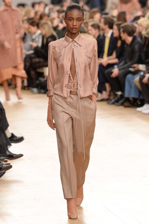 tami, ellen, samile, and alicia @ nina ricci fw17