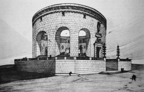 Alessandro Limongelli, Progetto di Concorso per il monumento al Fante, 1922