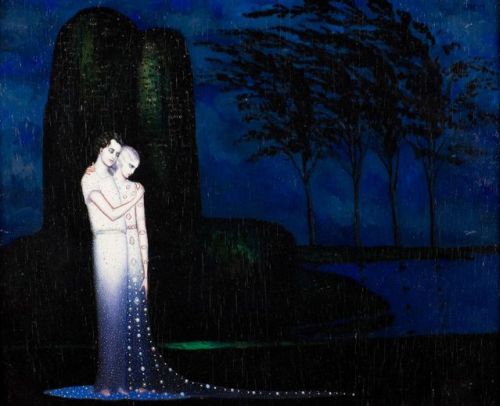 pankurios-templeovarts:  Bolesław Biegas (1877–1954),  maybe best known for his “vampire-femme fatal