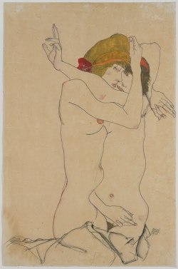una-lady-italiana:  Egon Schiele Embracing