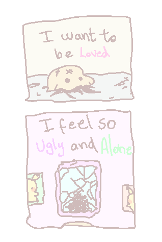 cuchuffli:   “ Mimikyu After going to all the effort of disguising itself, its neck was broken.  Whatever is inside is probably unharmed, but it’s still feeling sad”     