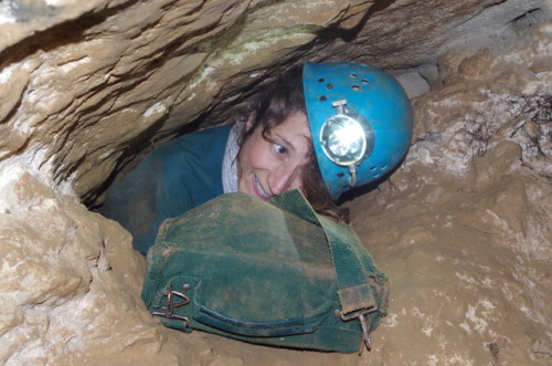 rbins:“I never crawled out of a cave that fast!”Ourcolleague Sophie Verheyden is a fanatic speleolog