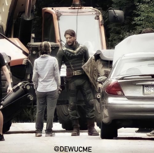 justjensenanddean:Jensen Ackles as Soldier Boy, filming The Boys season 3 (jlpconcepts)