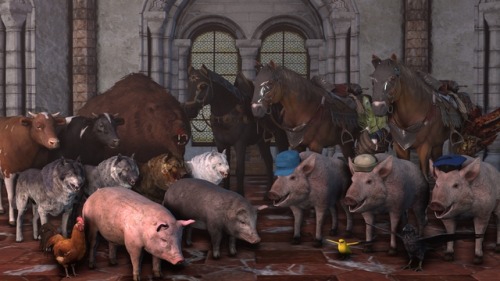  The Witcher 3: Wild Hunt Animal Pack Animal porn pictures