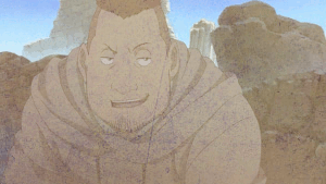 tilly-balent:   FMA meme: nine characters { 5/9 } 2nd Lieutenant Heymans Breda  It doesn't really make a difference, we've got to see this thing through.   