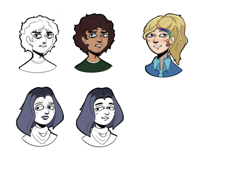 Trying Out New Art Styles With Mike And Vanessa (both Vanessas At The Same Time) (and My Underrated Girl