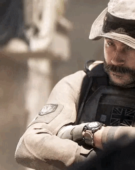 Captain Price Doing His Little Tippy Toes Hip Thrusty Thing.