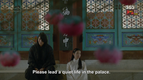 haesoo is probably the only person that sincerely cares for wang so