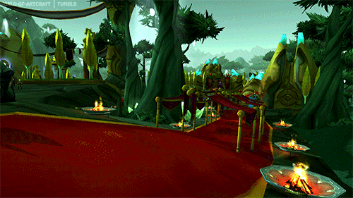 world-of-artcraft:  Scryer’s Tier | Shattrath