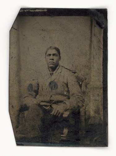 Tintype of a man, 1856-1900, Smithsonian: National Museum of African American History and CultureSiz