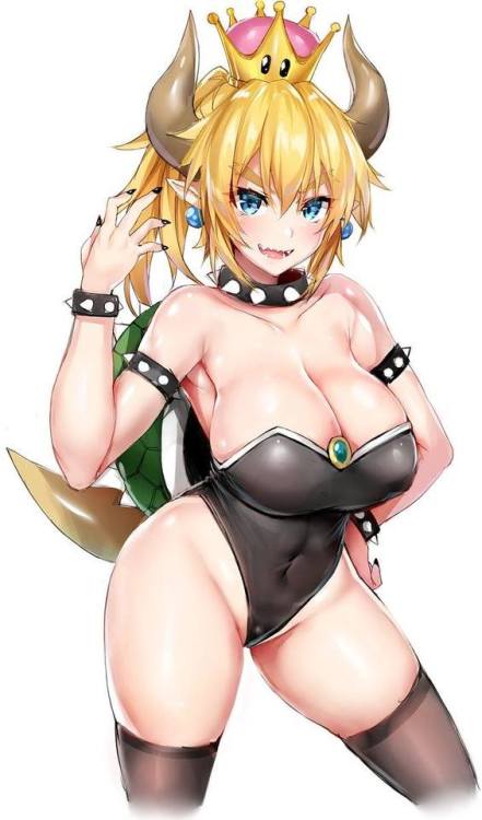 koraaa:  Bowsette part 4  Gosh i love bowsette and booette. Need more hentai of them DX