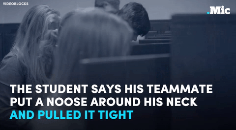 naked-yogi:  the-movemnt:  The Mississippi chapter of the NAACP is calling on federal authorities to investigate an incident at Stone County High School in Wiggins, Mississippi, in which white students put a noose on a black student. The school football