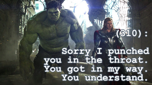 textsfromthe-avengers: Submitted by megnado