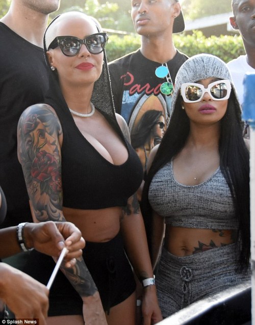 kojilicious:  Amber Rose & Blac Chyna porn pictures