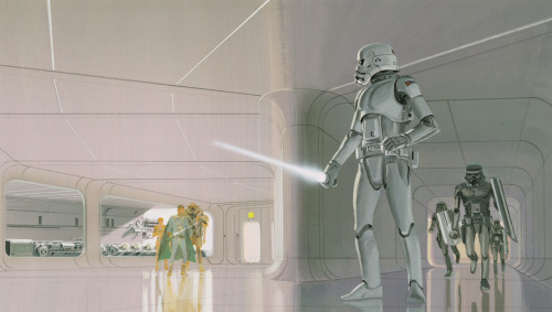 manyworldspress: Ralph McQuarrie, The Star Wars Portfolio, 1977.