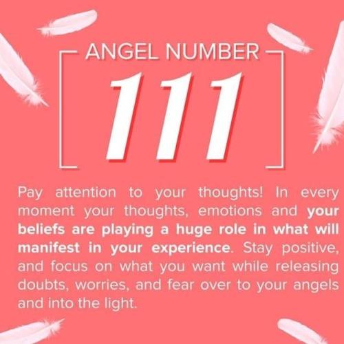 AngelNumber 111Meaning:-