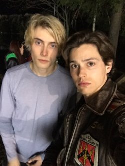 philip-shea: @ItsTylerYoung: This gem was taken around 4am during our first #Eyewitness night shoot. Freezing cold and had to get naked but we aiight though.