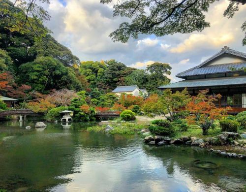 ＼おにわさん更新情報／ ‪[ 山口県下関市 ] 長府庭園 Chofu Garden, Shimonoseki, Yamaguchi の写真・記事を更新。 ーーかの #大洋ホエールズ オーナー⚾️も住ん