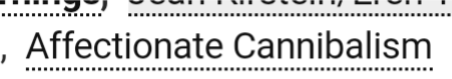 ao3tagoftheday:The AO3 Tag of the Day is: Spice things up in bed by literally eating your partner in