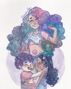 floredoodler:  art trade with yolomurtonsStevonnie