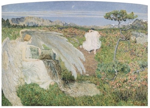 Giovanni Segantini, L'amore alla fonte della vita, 1896.