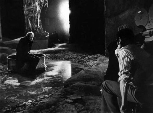 barcarole: Anatoly Solonitsyn and Andrei Tarkovsky filming Stalker.