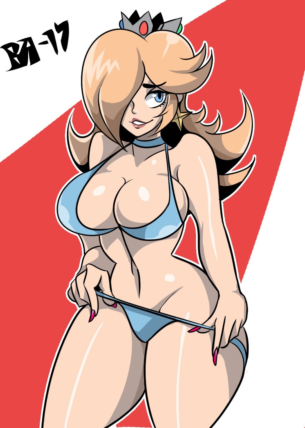 grimphantom2: ninsegado91:  blu3s-alamander:  Bikini Rosalina 👌👌  NSFW version