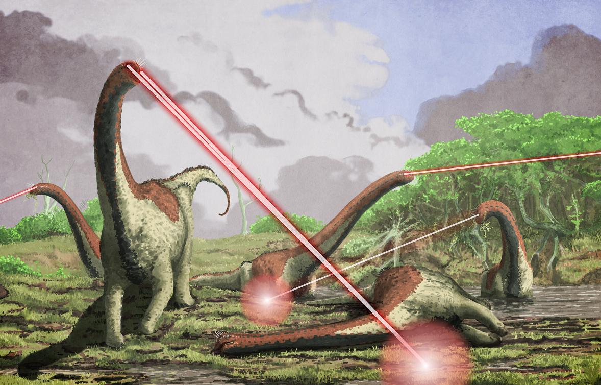 joerojasburke:
“ A jokey illustration from Mark Witton’s informative and fun post on the new African titanosaur fossil find. I love his suggestion at the end:
“ I’ve developed a real hankering for a good sauropod book. You know, a readable, fully...