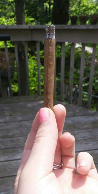 earthy-feel:  Blueberry swisher blunt